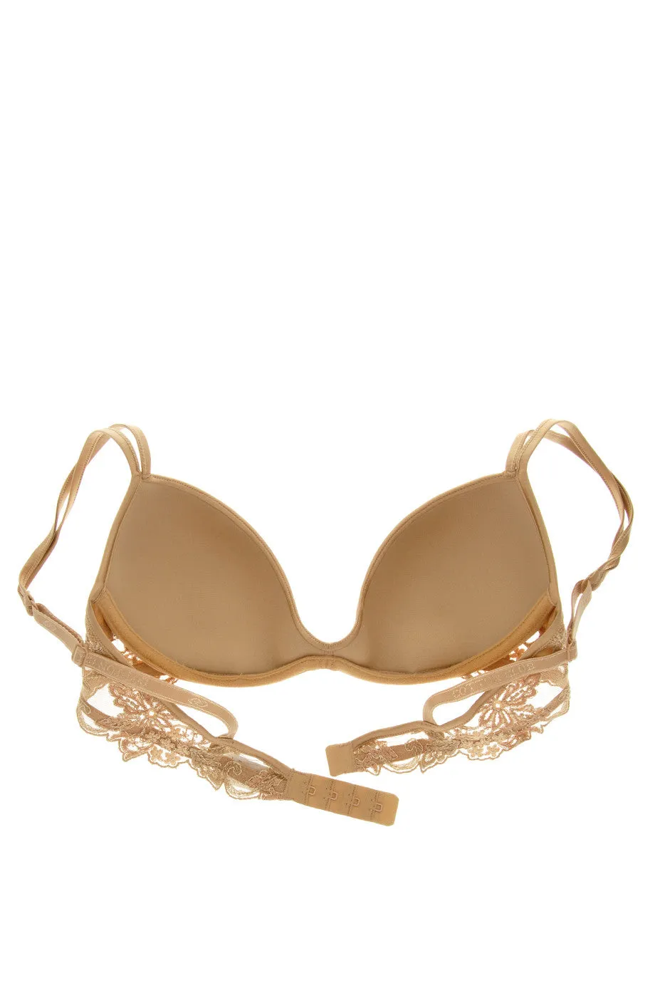 COTTON CLUB NUDE Silk Floral Bra