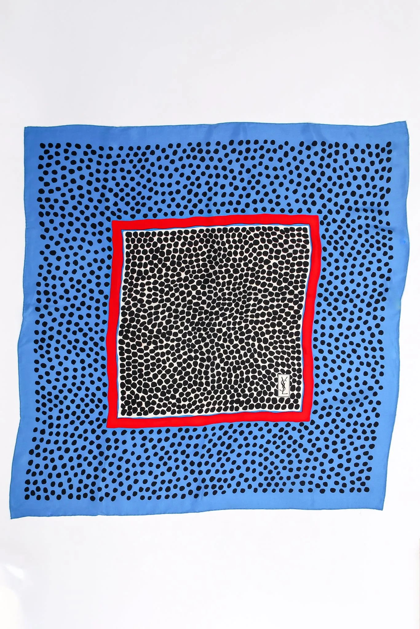 Dalmatian Dot Silk Scarf