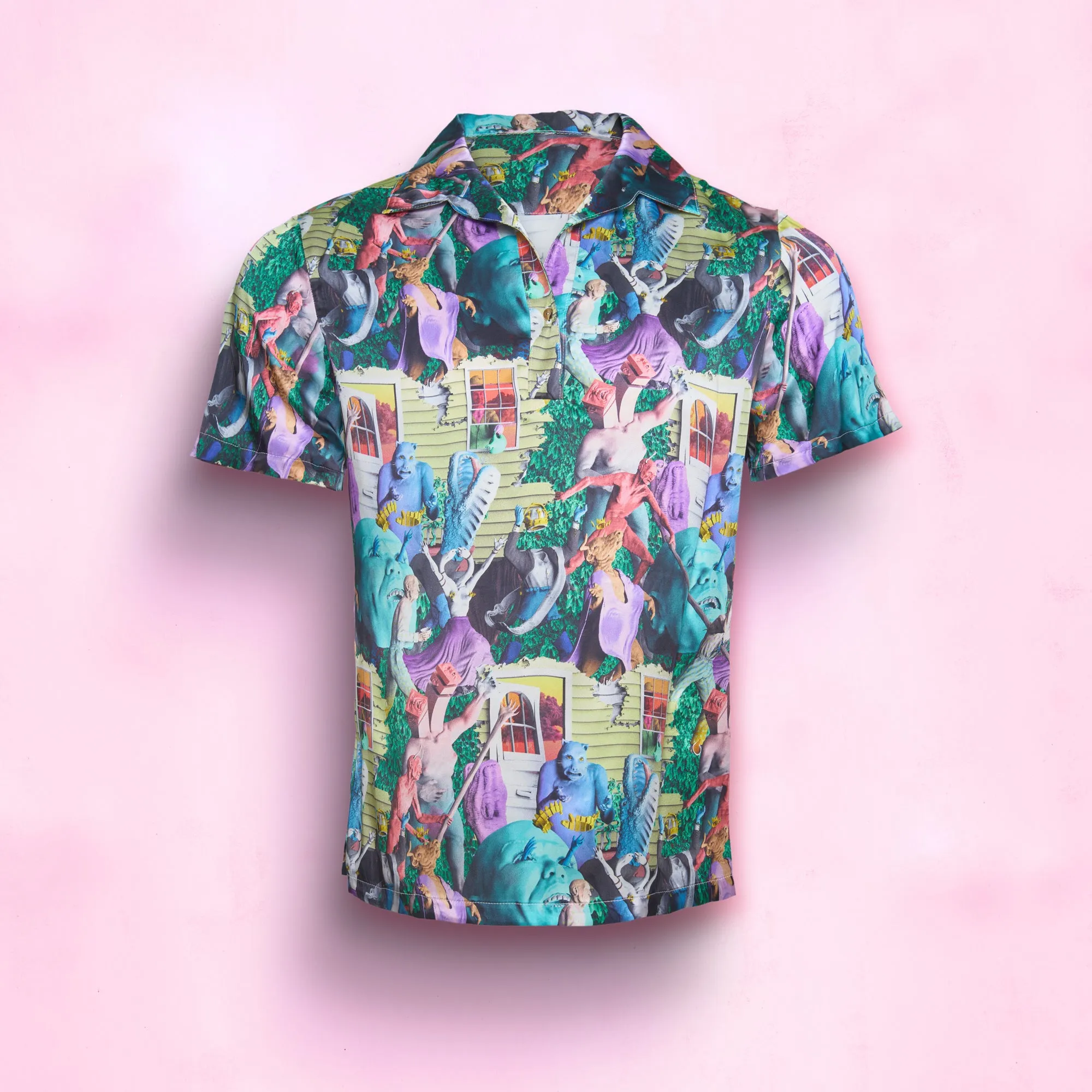 Day Parades Silk Shirt