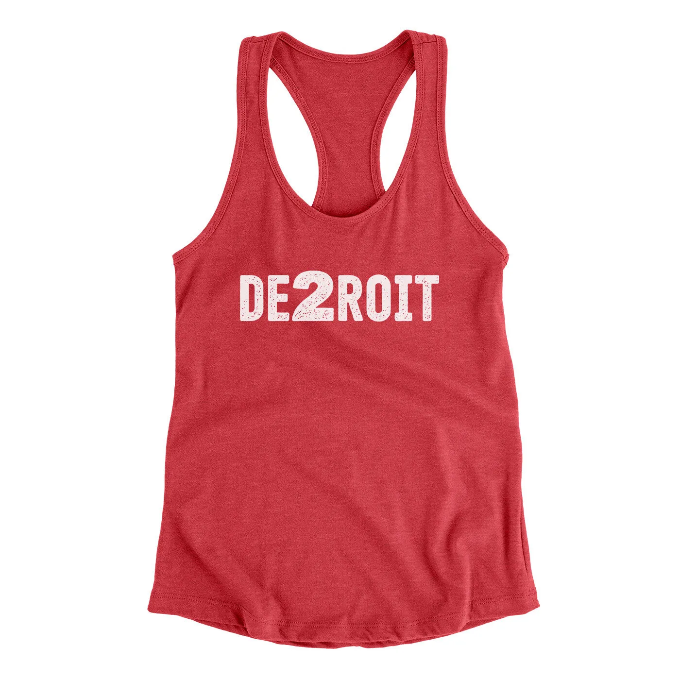 De2Roit Women's Racerback Tank