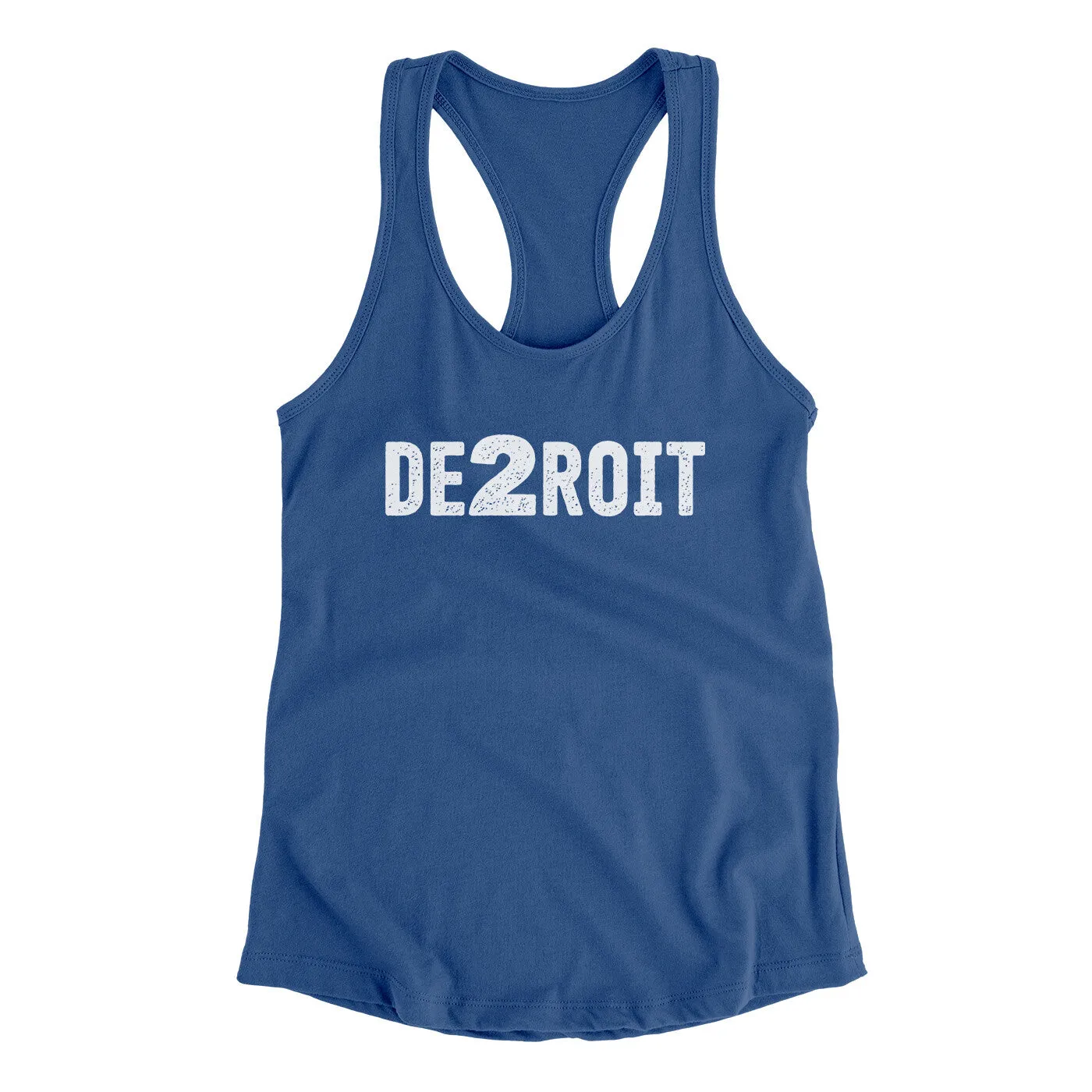 De2Roit Women's Racerback Tank