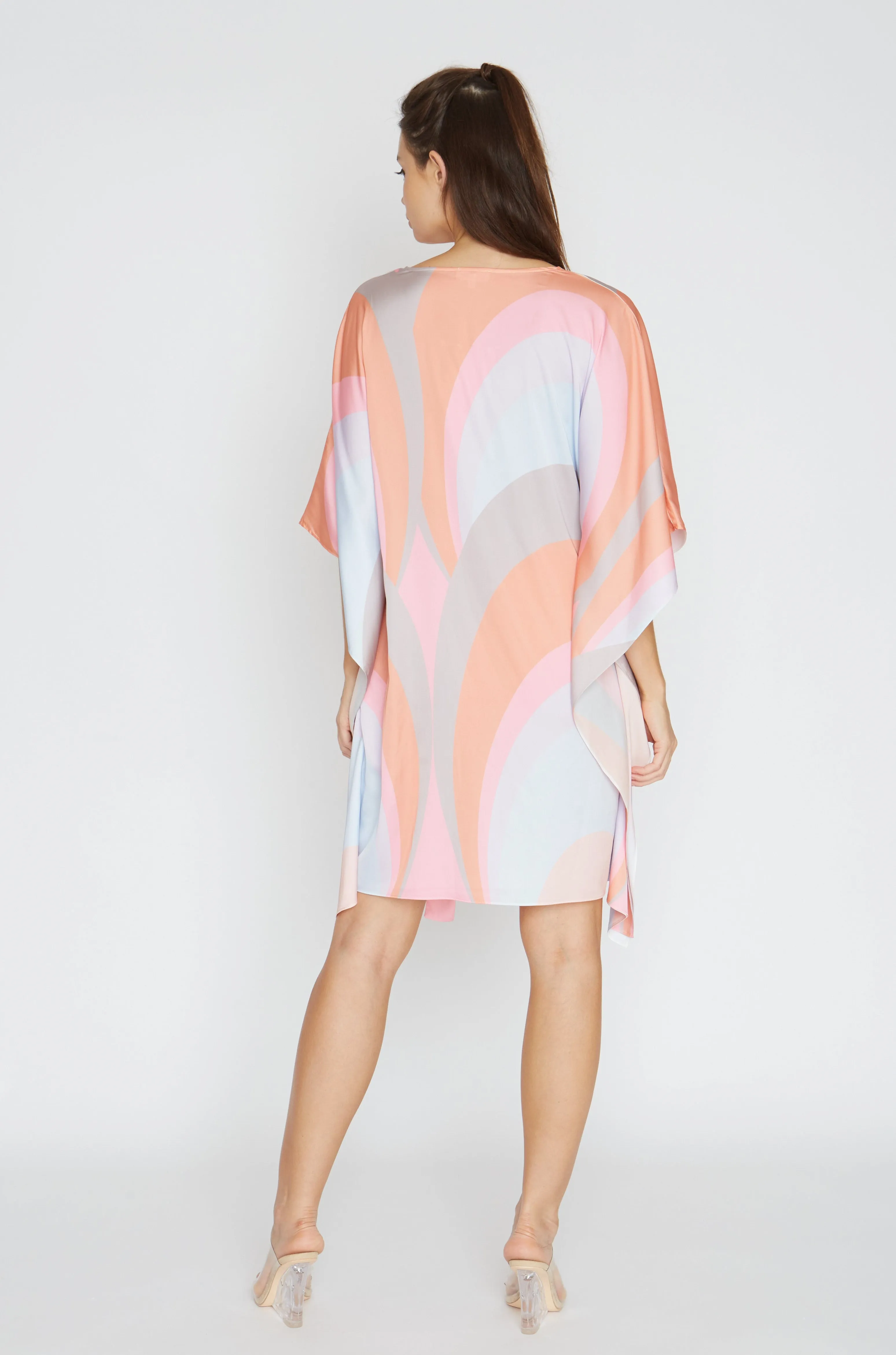 Diva Scoop Mango Short Caftan
