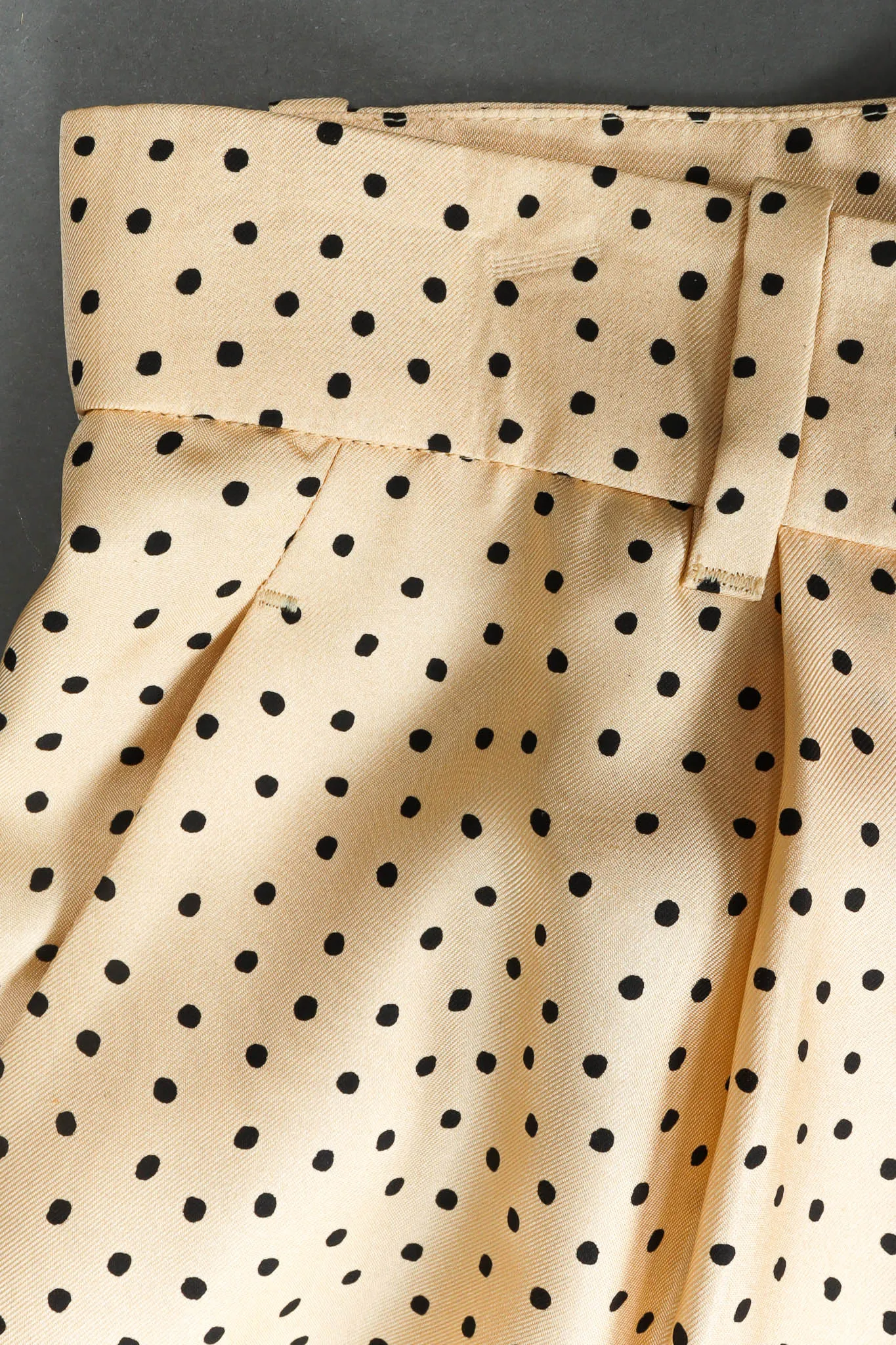 Dotted Silk Trouser