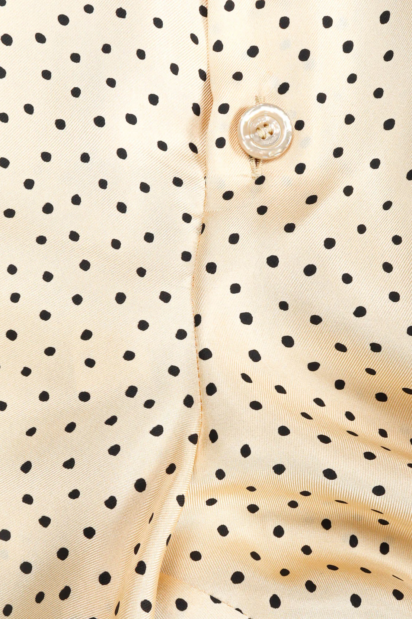 Dotted Silk Trouser