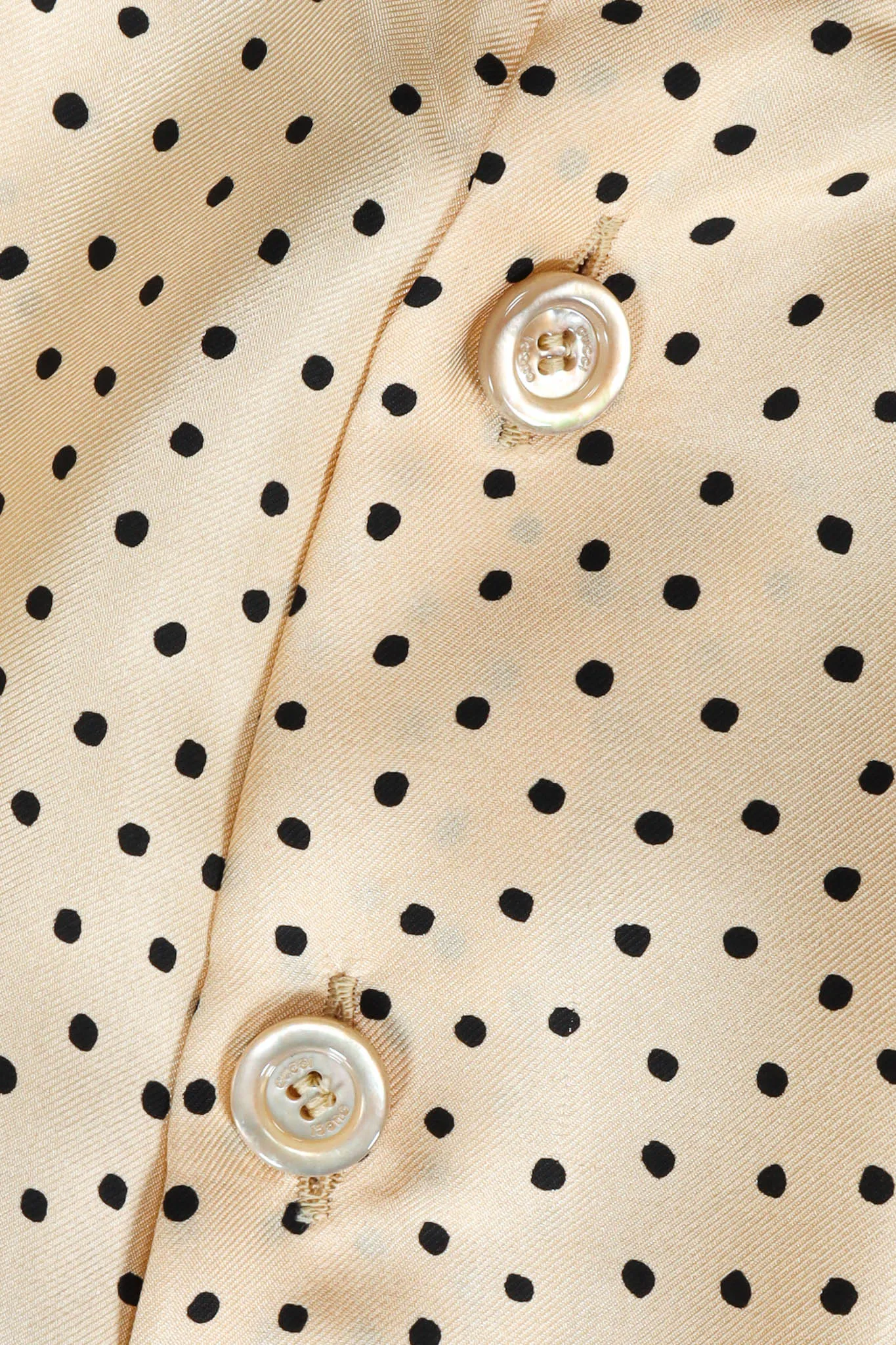 Dotted Silk Trouser