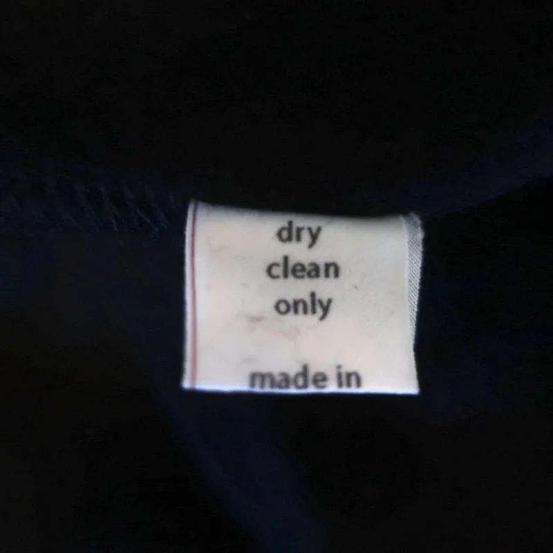 Elaine Kim Kimono Coat Renta Black Fleece Size Large Open Front Duster NEW