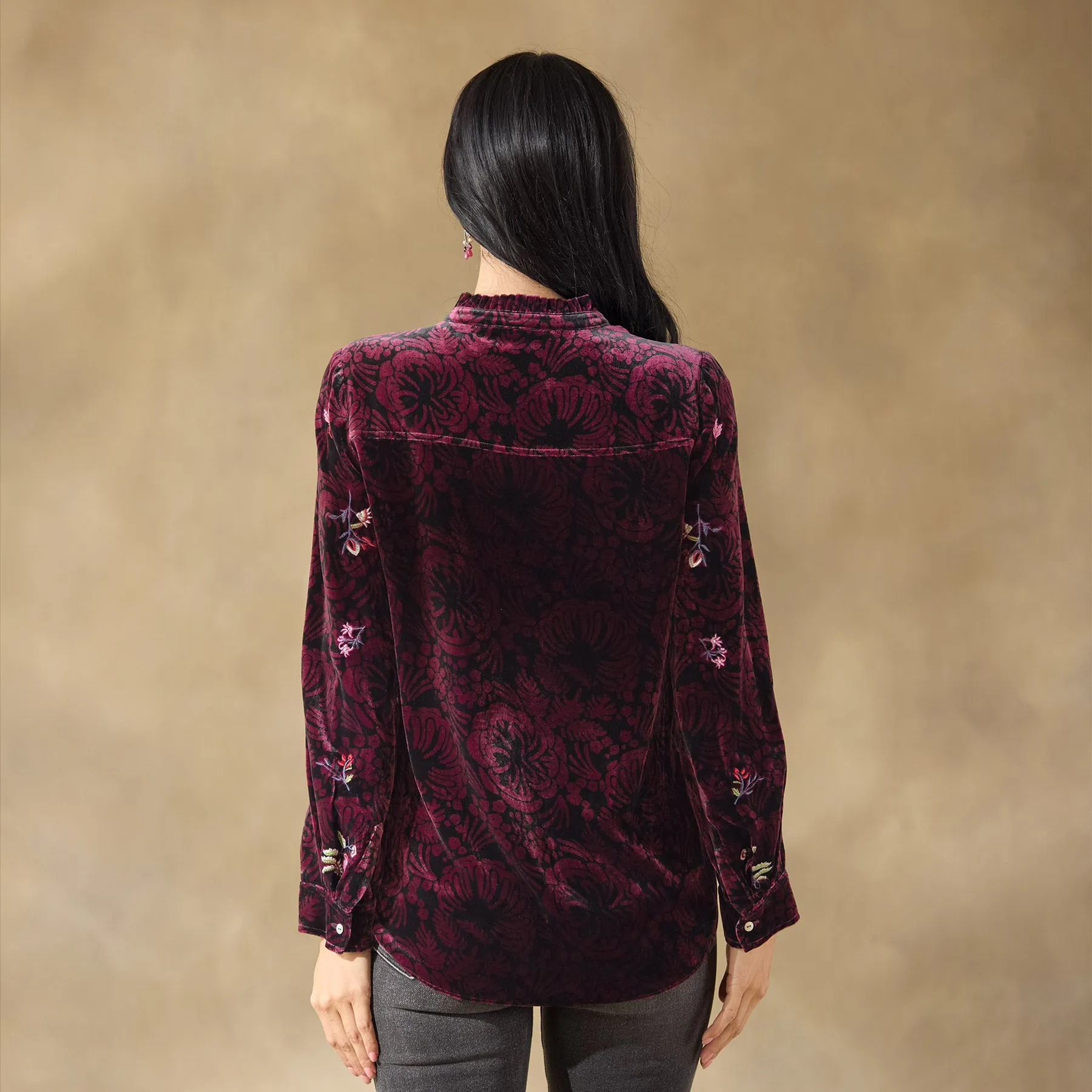 Elisabeth Velvet Top