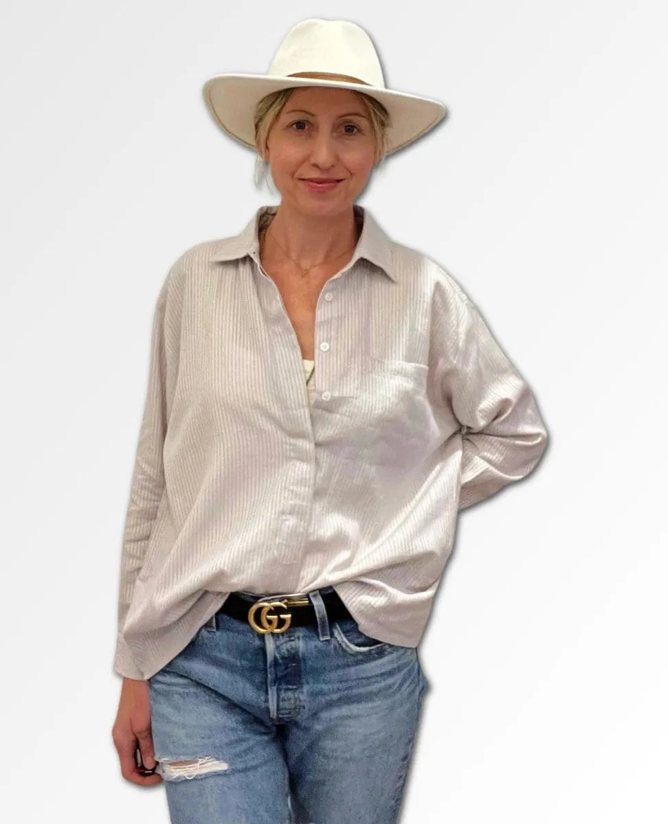 Emmie Blouse Misty Lavender