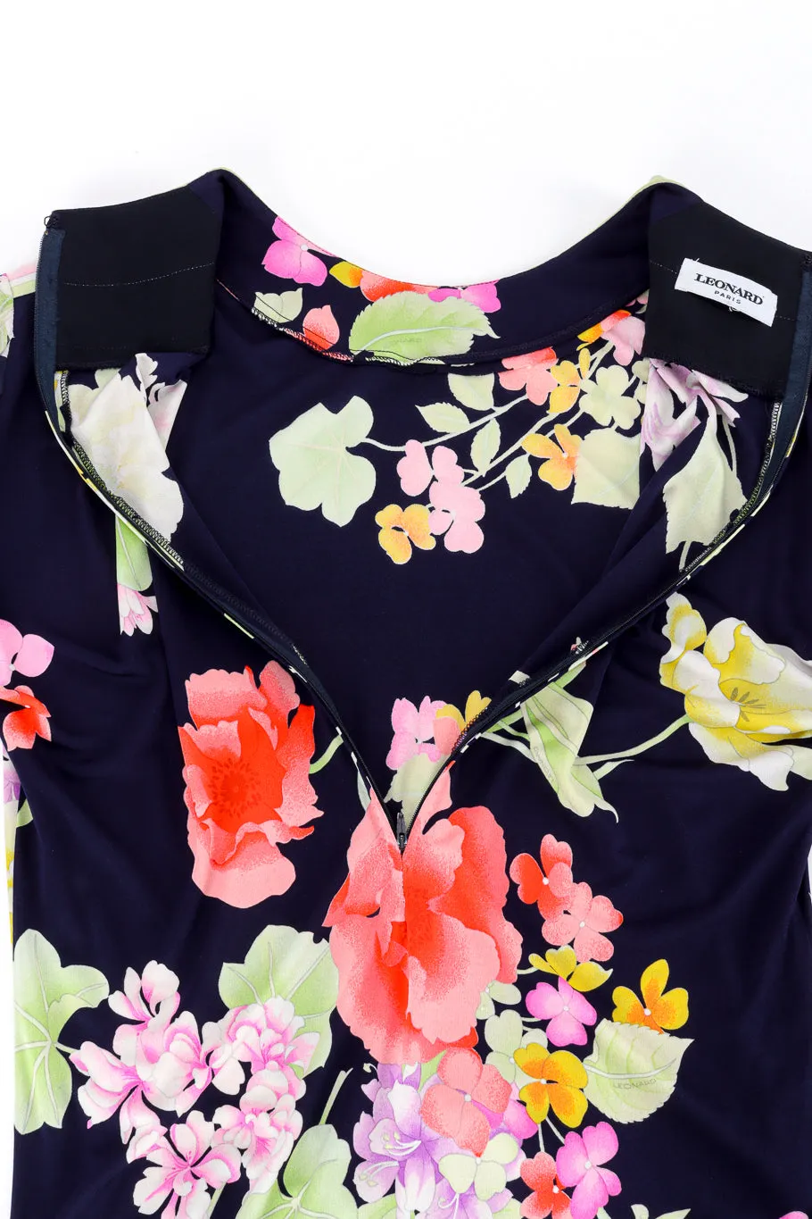 Floral Silk Jersey Dress