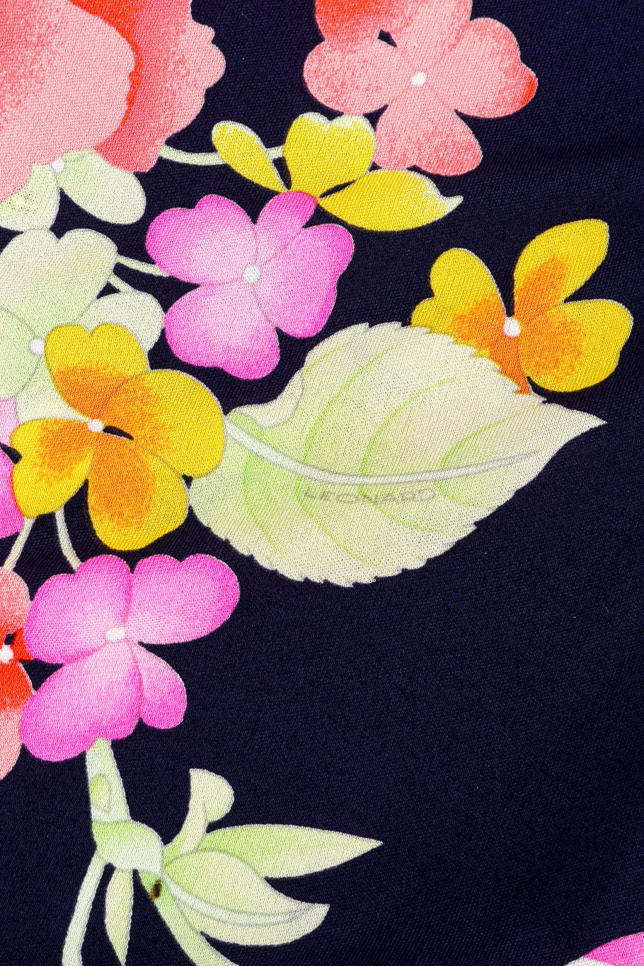 Floral Silk Jersey Dress