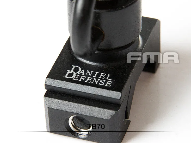 FMA 360° DD QD Sling Swivel RIS Mount - Black