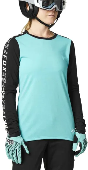Fox WOMENS RANGER DR LS JERSEY - Teal