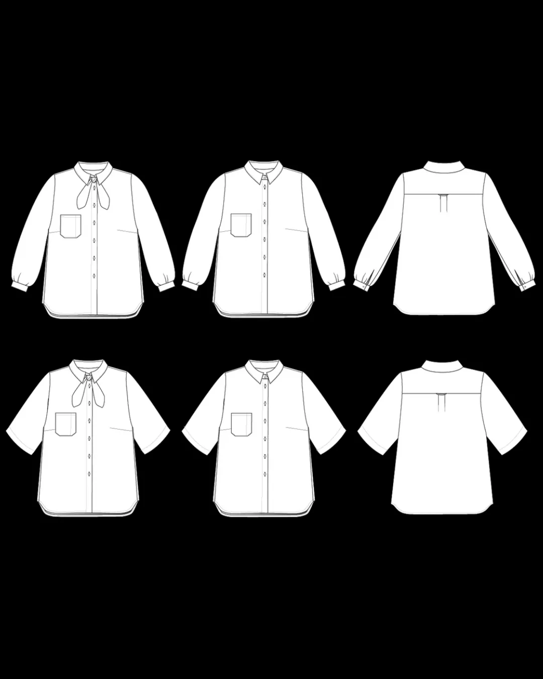 Friday Pattern Co - Butano Button-Up