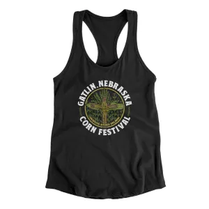 Gatlin Nebraska Corn Festival Women's Racerback Tank