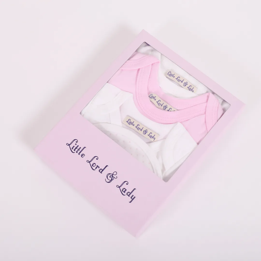 Gift Boxed Baby Vests - Made in the UK