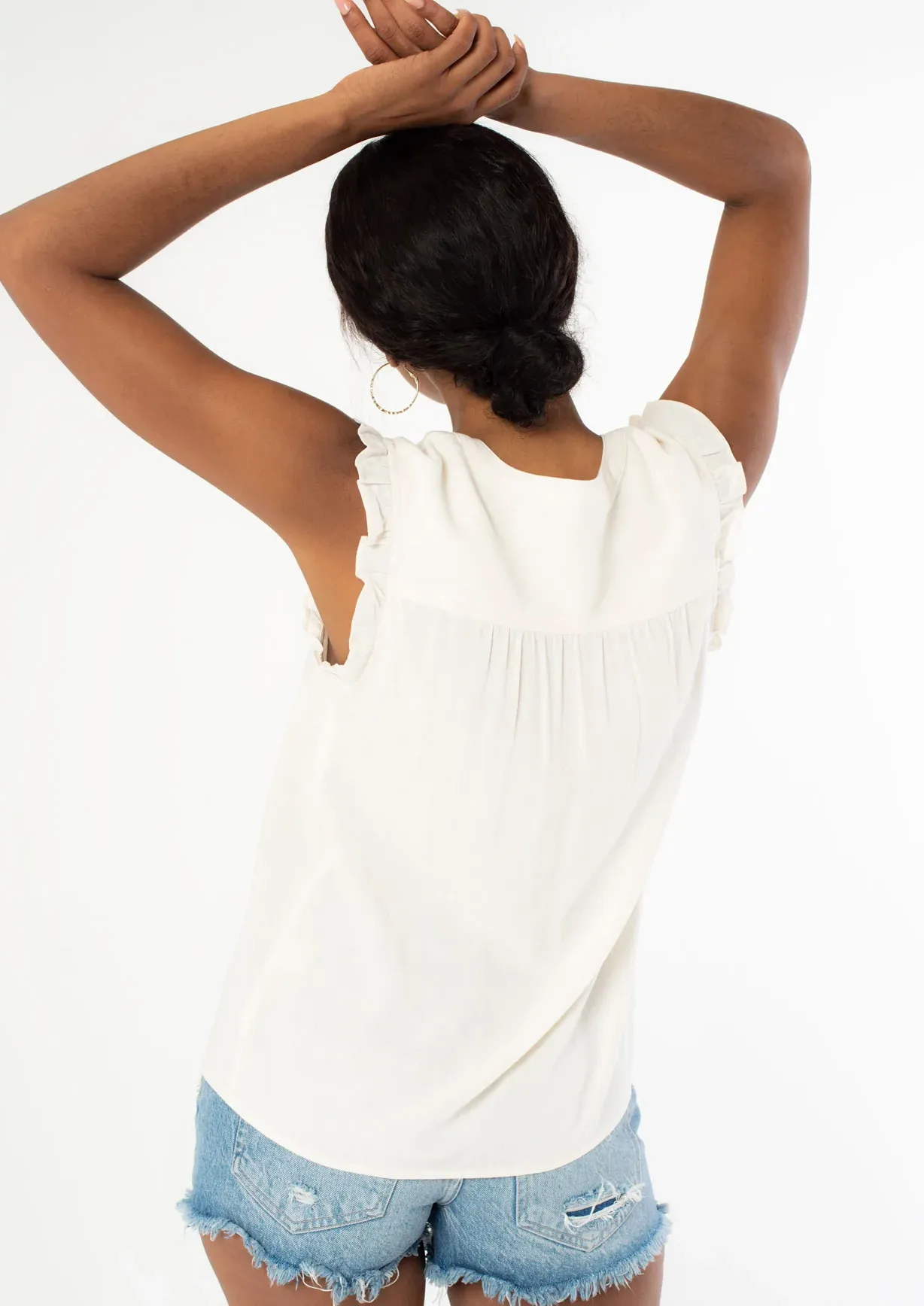 Gilmour Ruffle Top