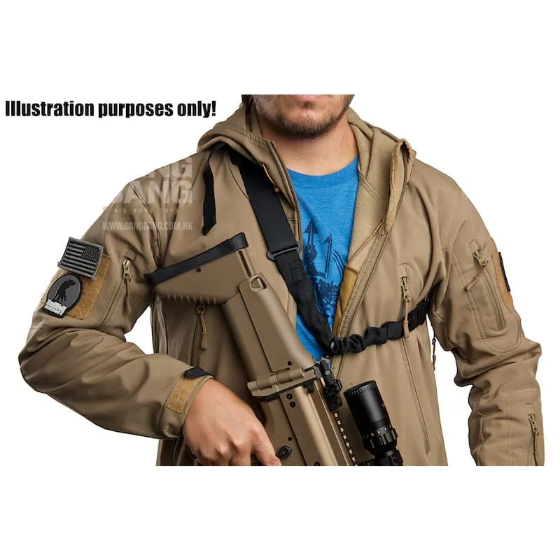 GK Tactical Single Point Bungee Sling - Black