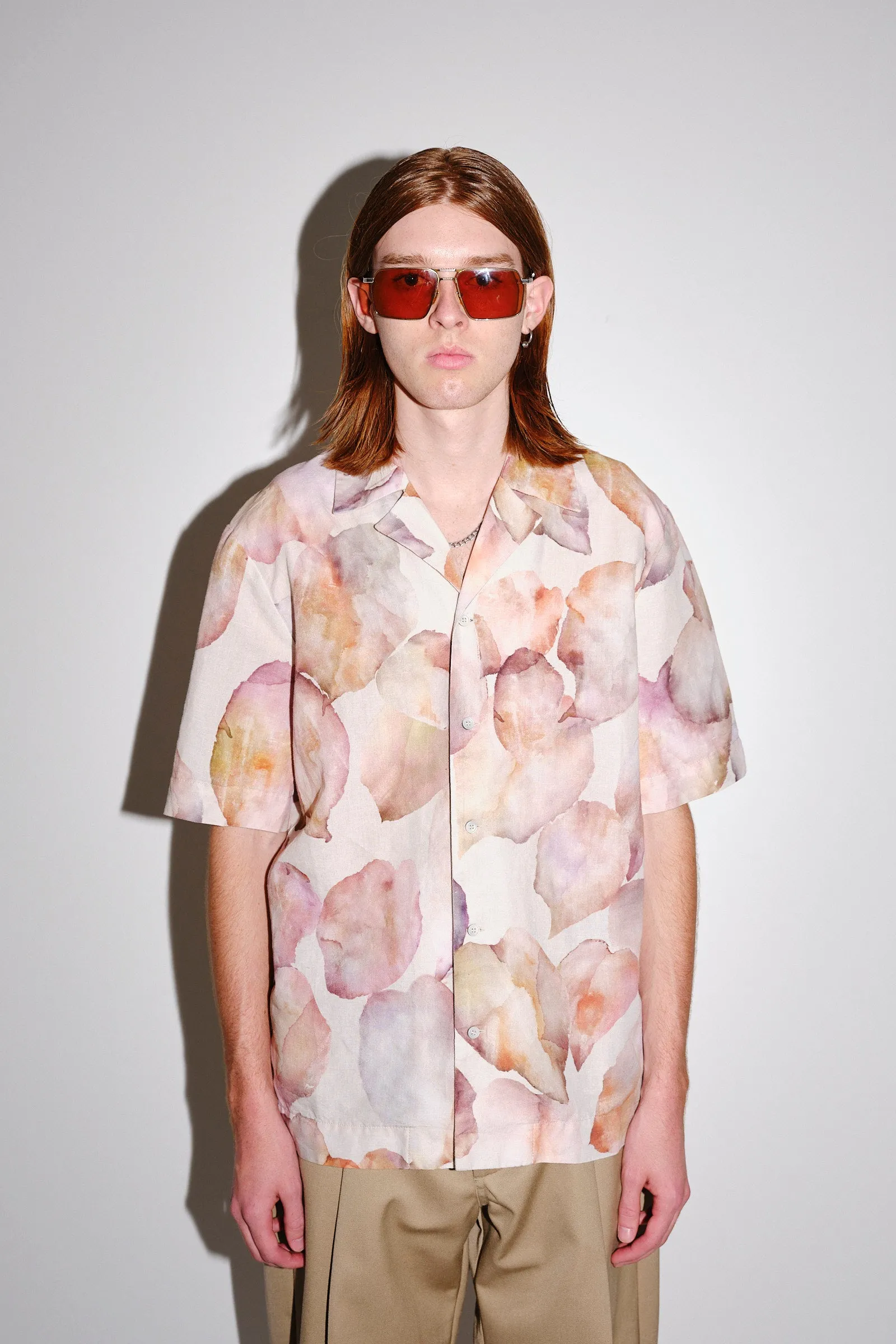 Gonzo AOP - Multi colour red