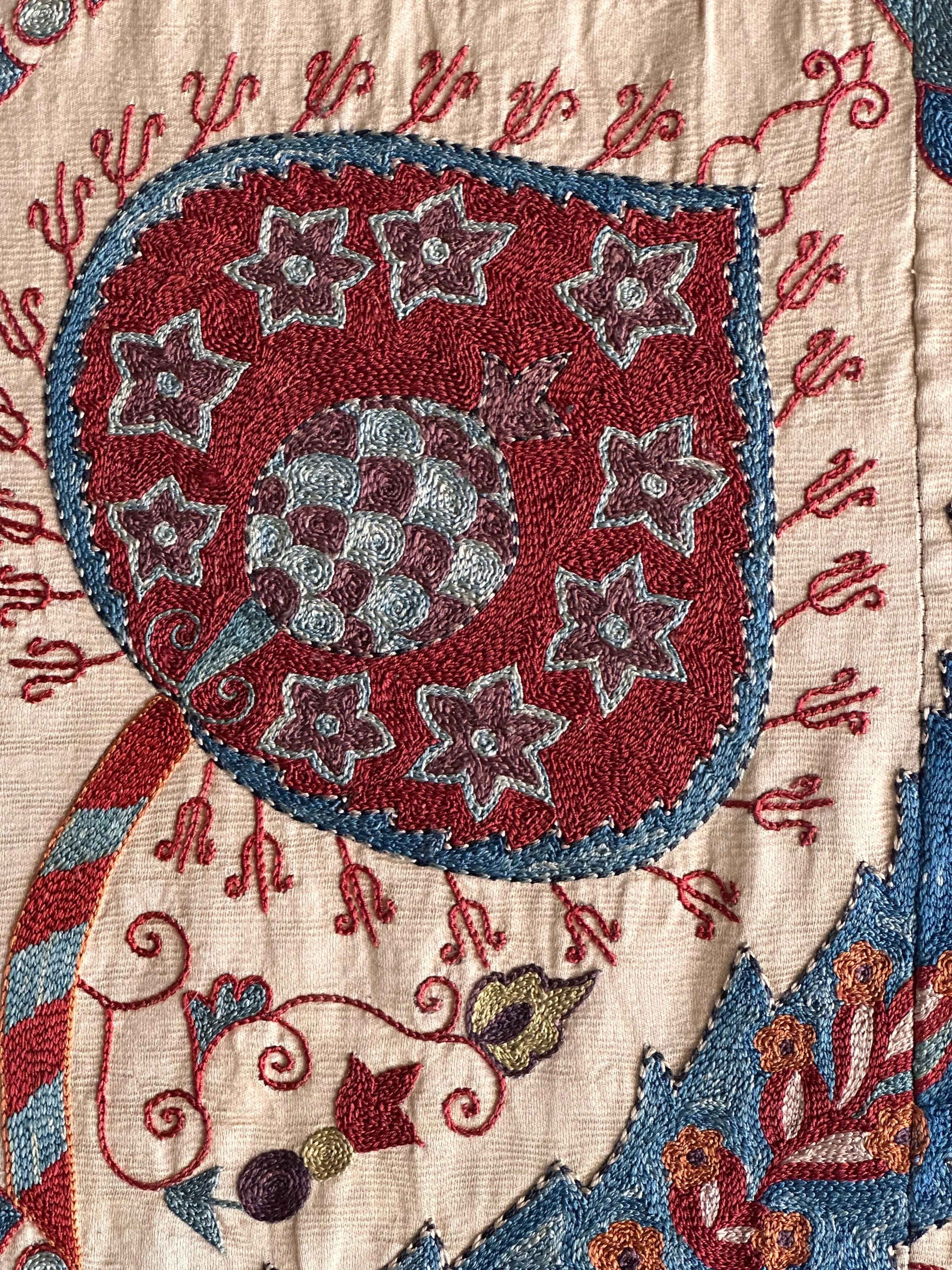 Hand Stitched Suzani (CSSU071723 | 120 x 96")