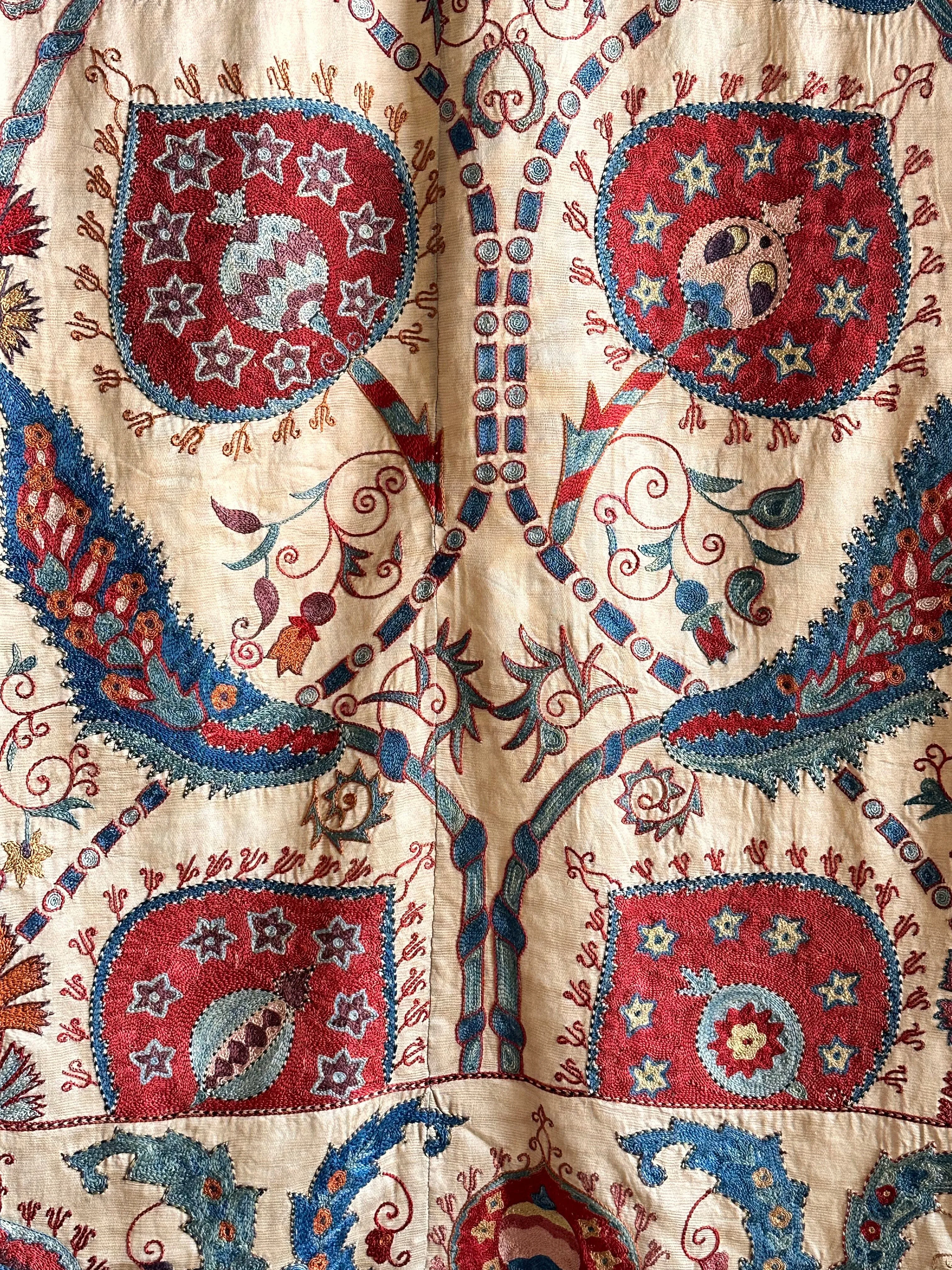 Hand Stitched Suzani (CSSU071723 | 120 x 96")