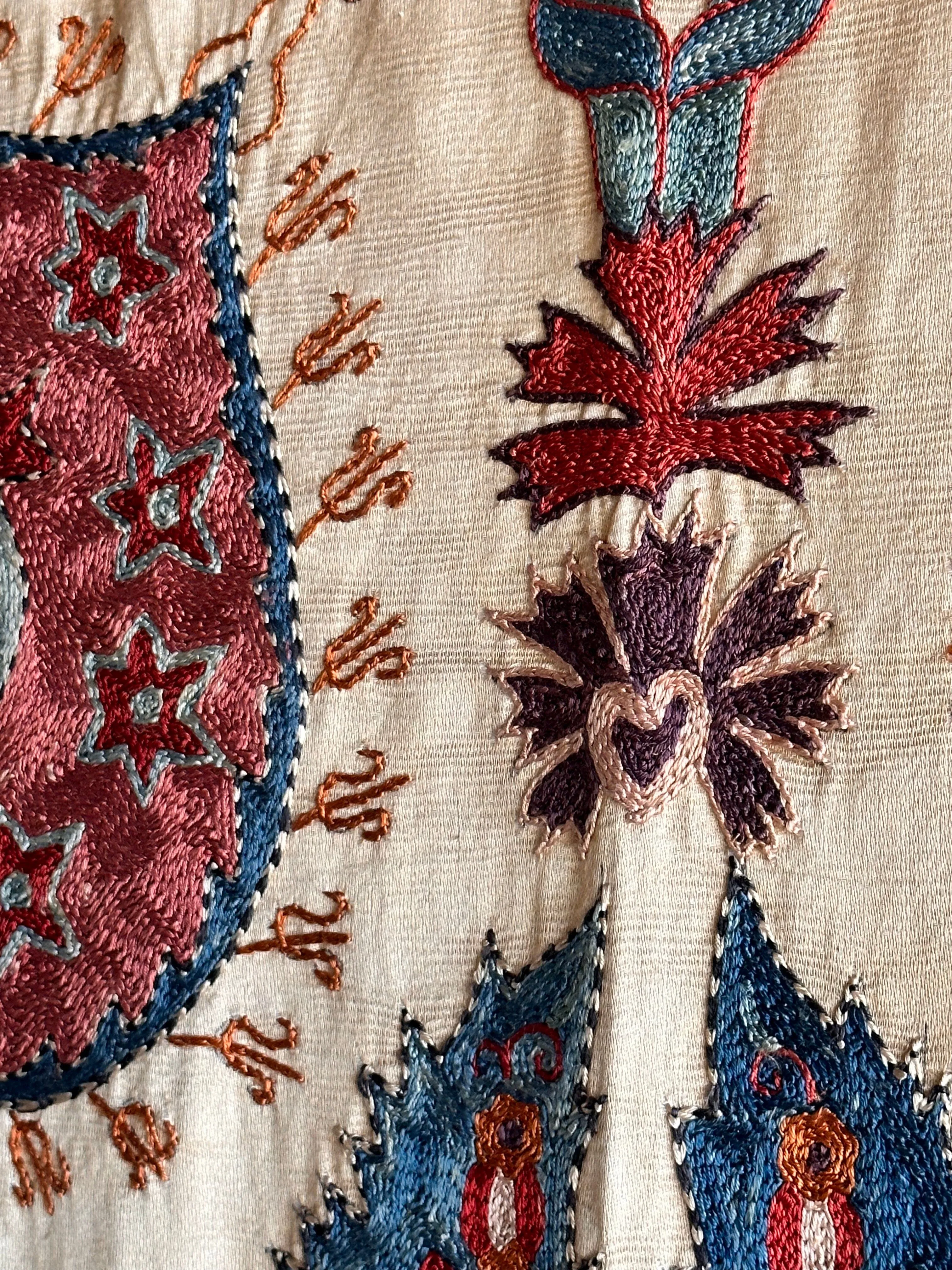 Hand Stitched Suzani (CSSU071723 | 120 x 96")