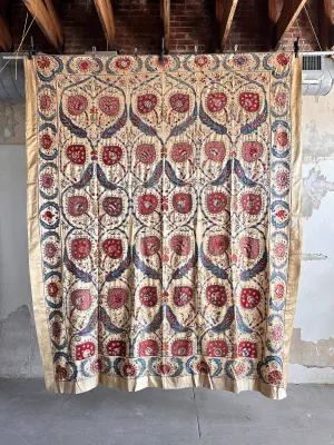 Hand Stitched Suzani (CSSU071723 | 120 x 96")