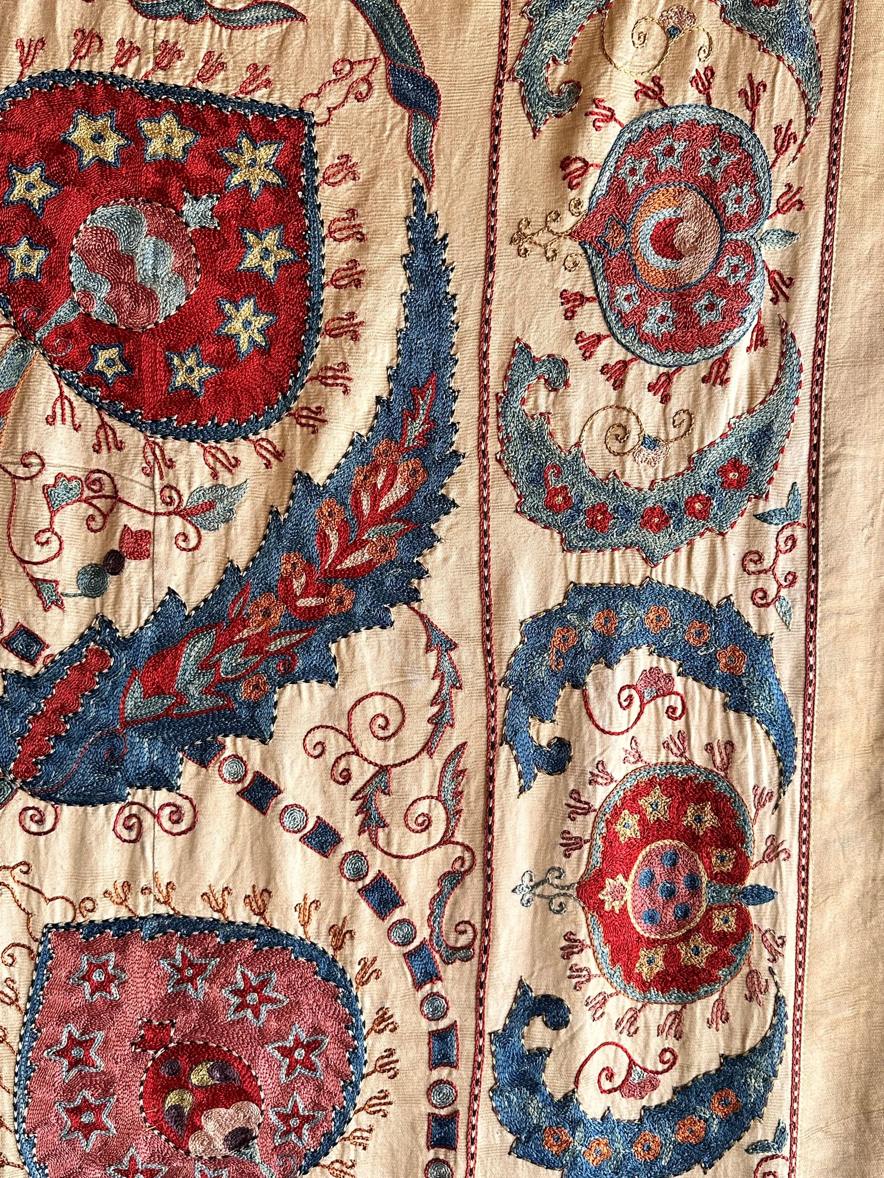 Hand Stitched Suzani (CSSU071723 | 120 x 96")