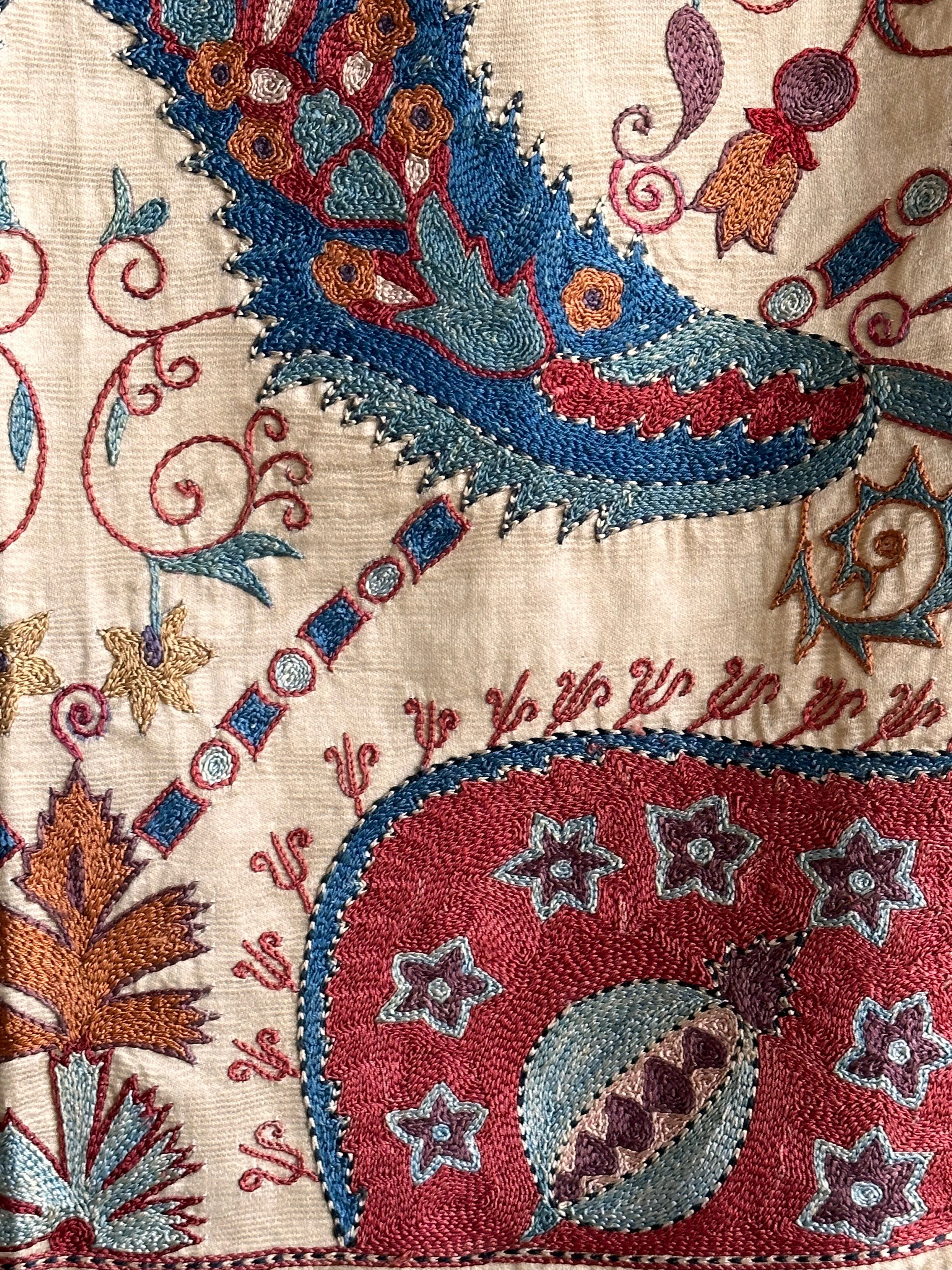 Hand Stitched Suzani (CSSU071723 | 120 x 96")