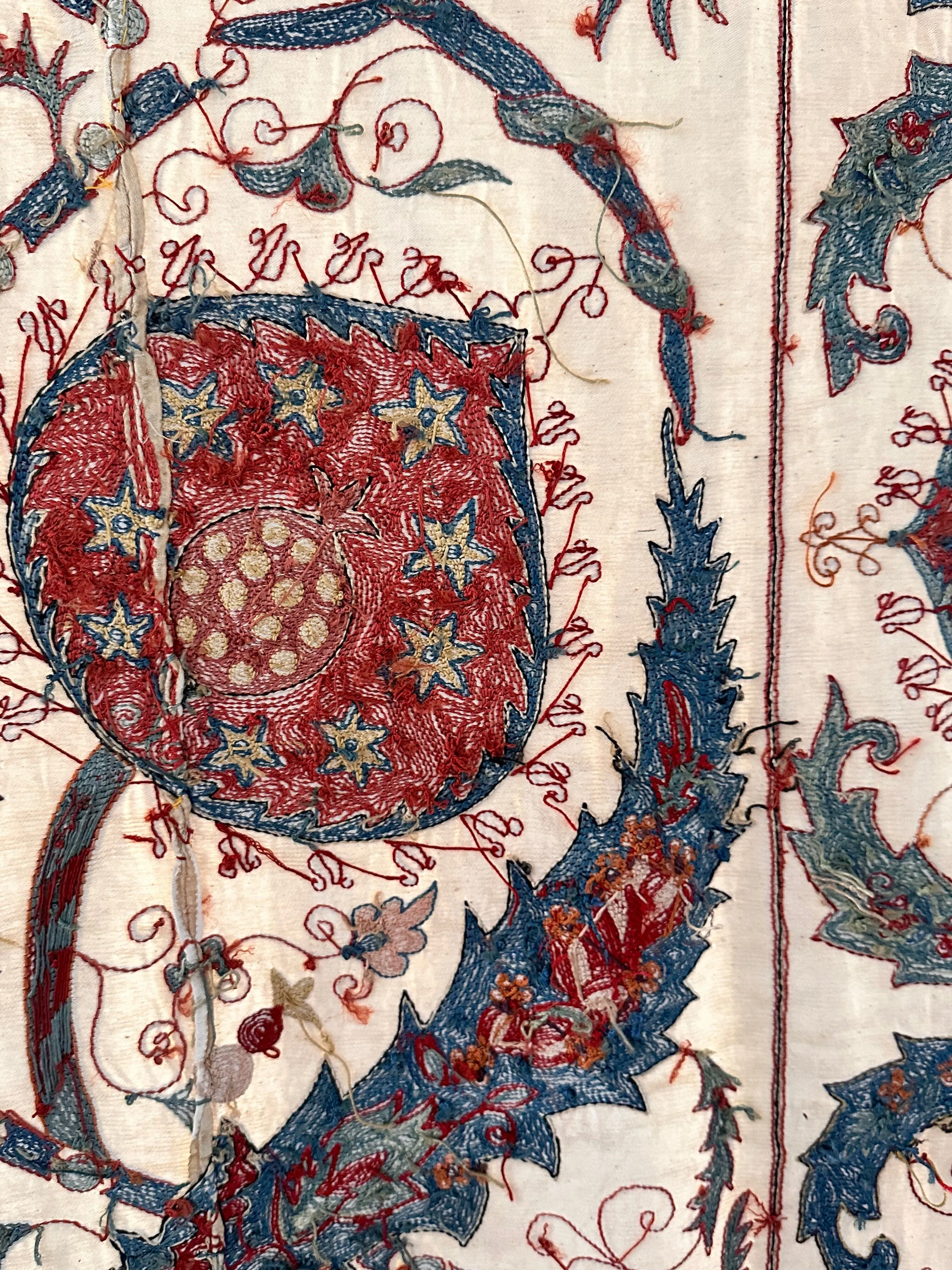Hand Stitched Suzani (CSSU071723 | 120 x 96")