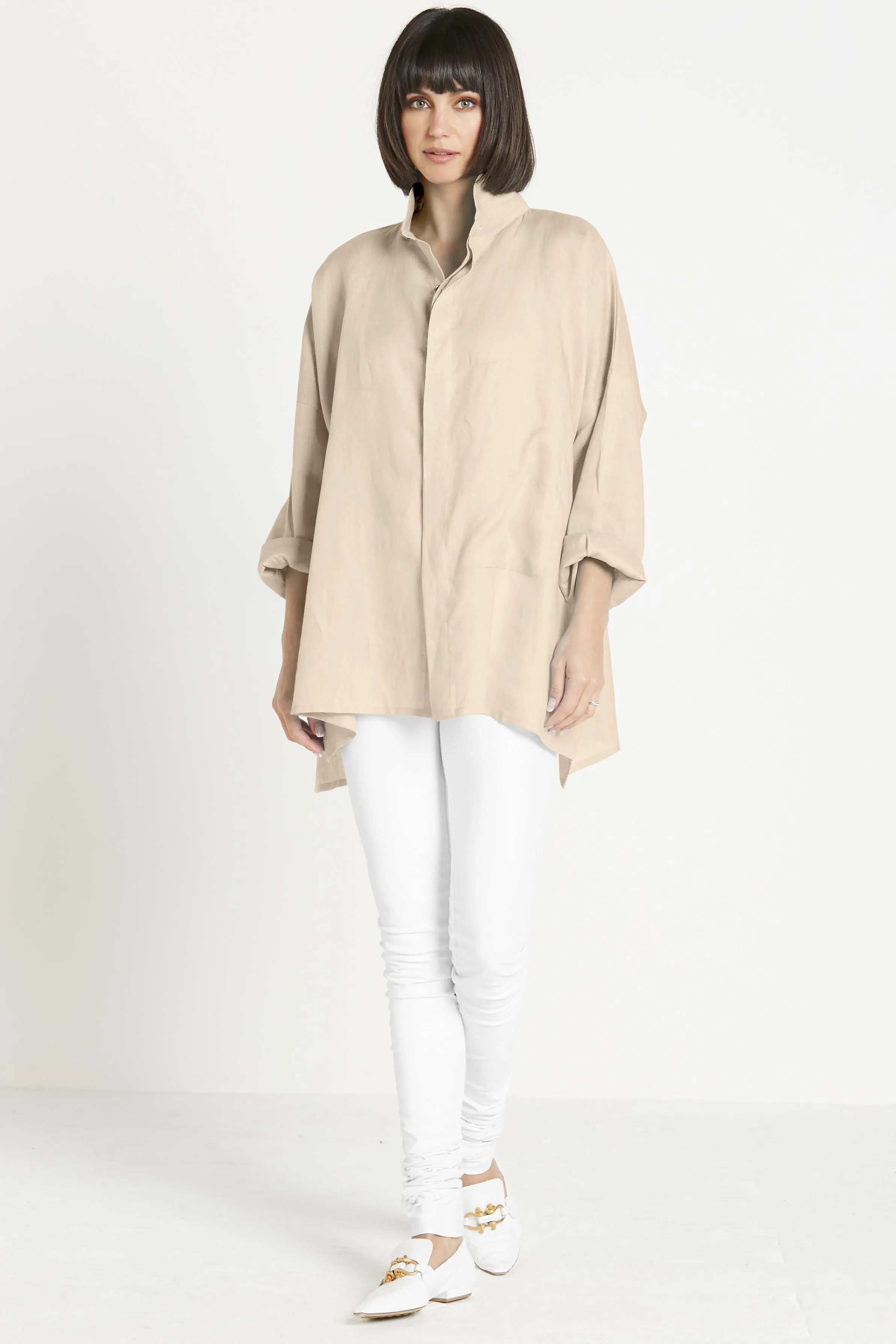 Handkerchief Linen Signature Shirt