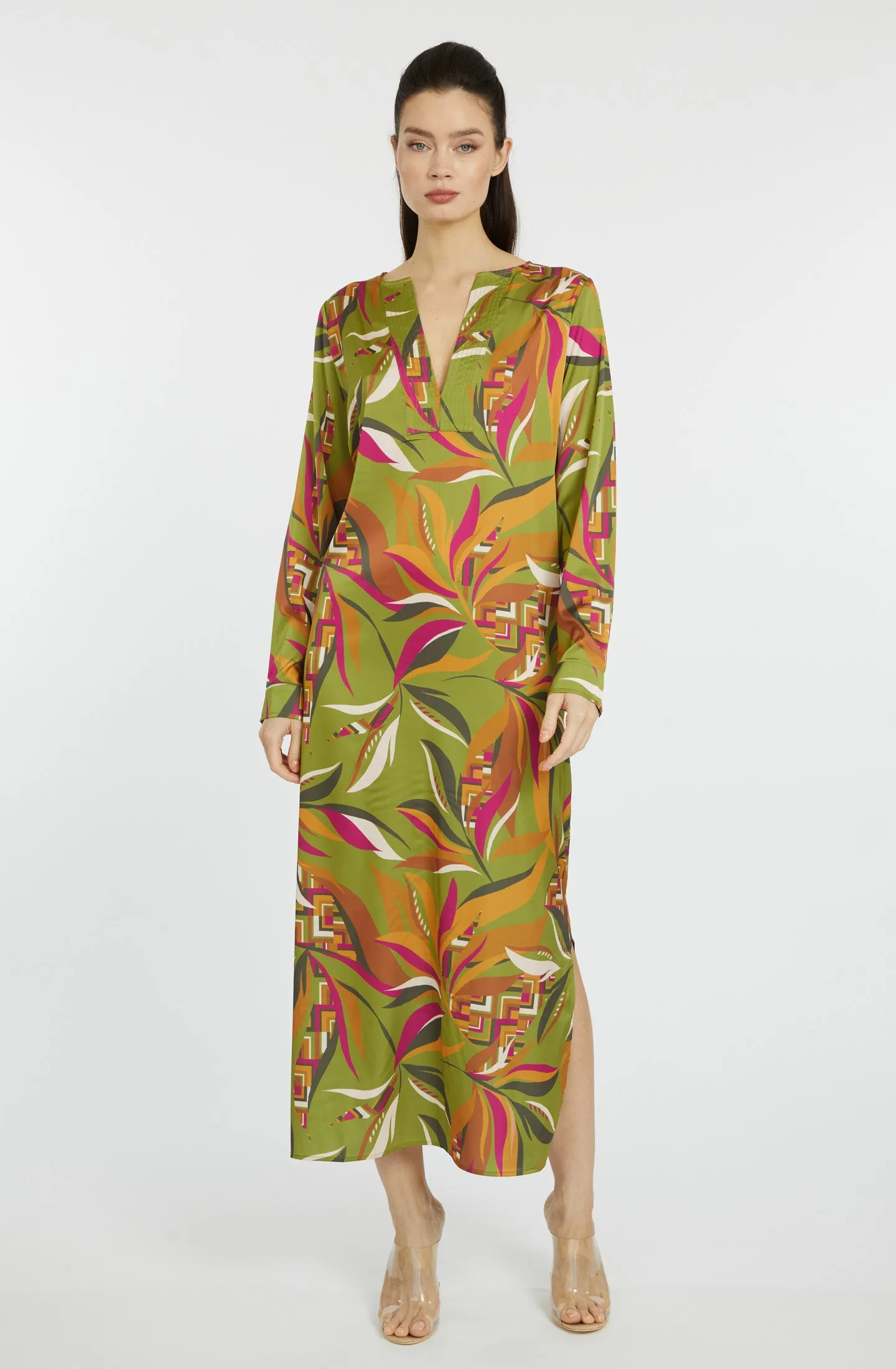 Havana Long Sleeve Tunic Dress