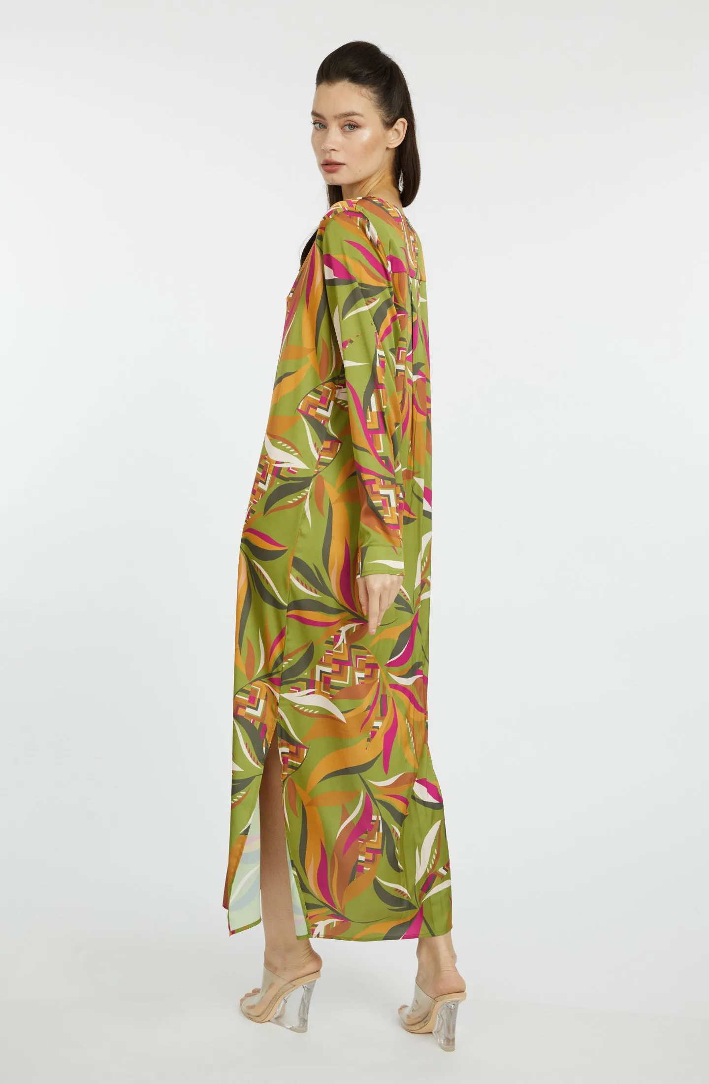 Havana Long Sleeve Tunic Dress