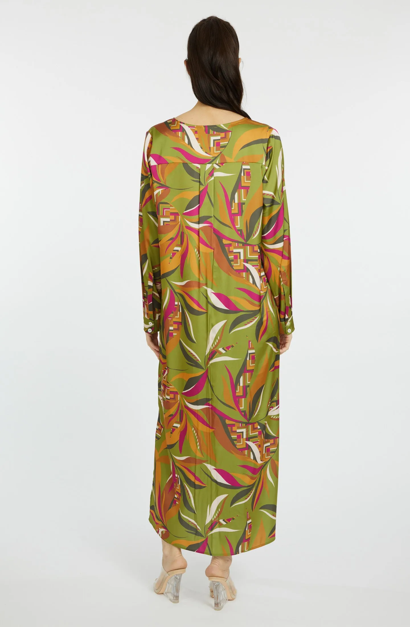Havana Long Sleeve Tunic Dress