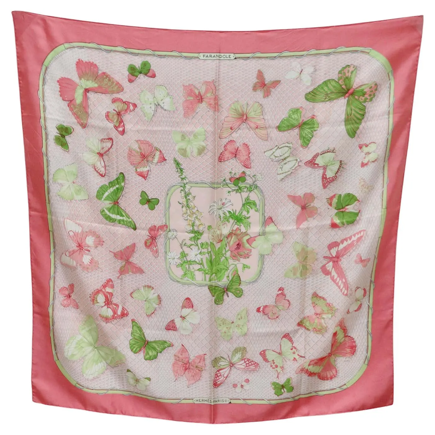Hermes Farandole Silk Scarf