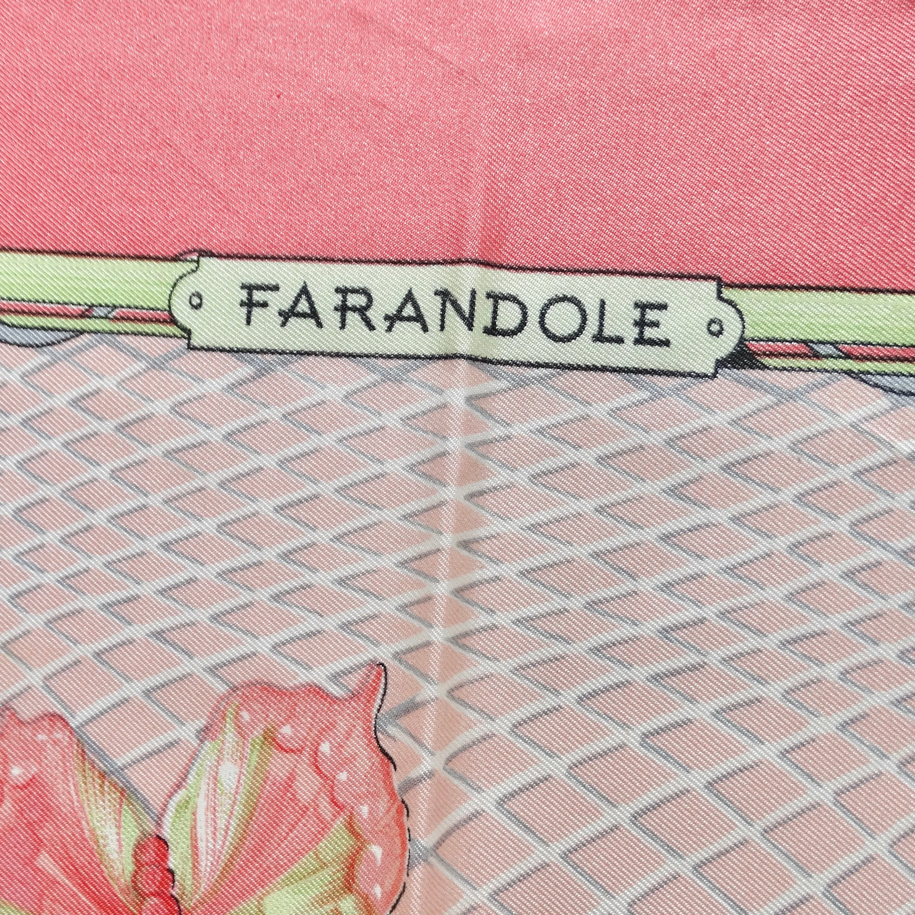 Hermes Farandole Silk Scarf