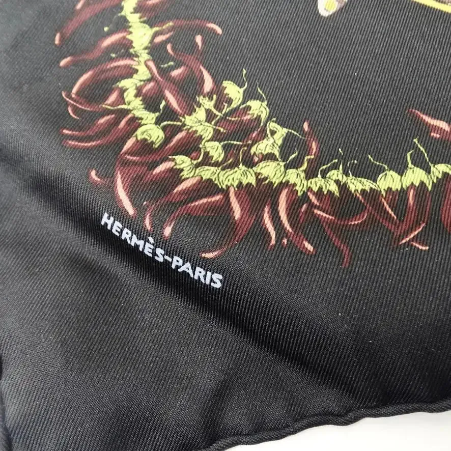 Hermes Land Of Spices Silk Printed Scarf