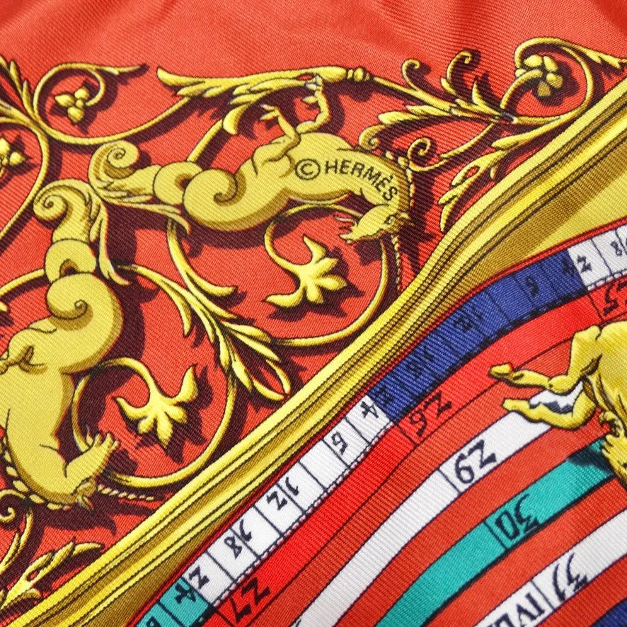Hermes Petit Carre 40 Silk Scarf Dies Et Hore