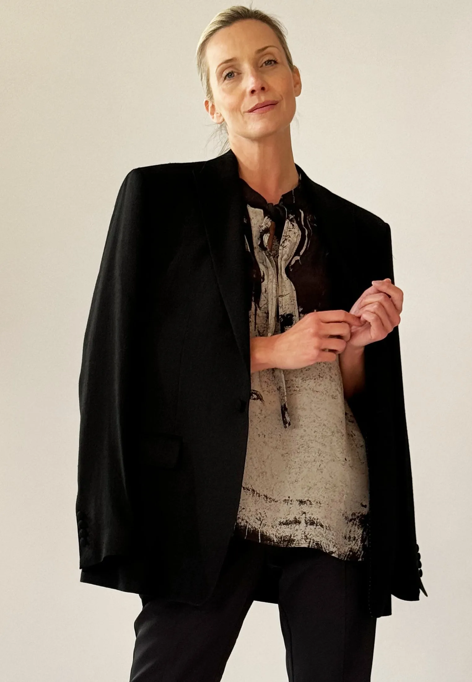 HIDDEN BLOUSE EMINENCE SEPIA