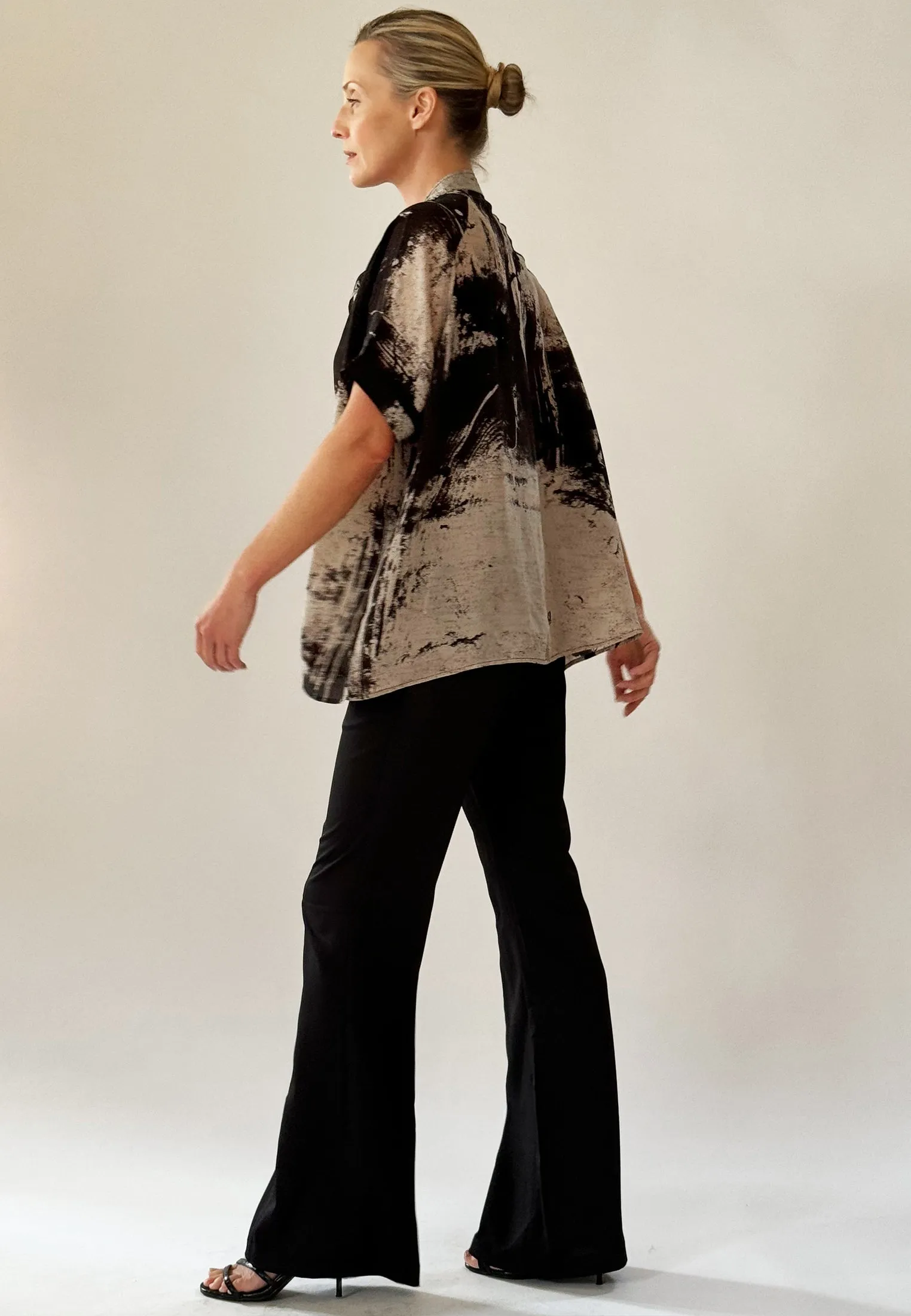 HIDDEN BLOUSE EMINENCE SEPIA