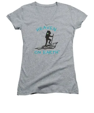 Hiker Heaven On Earth - Women's V-Neck