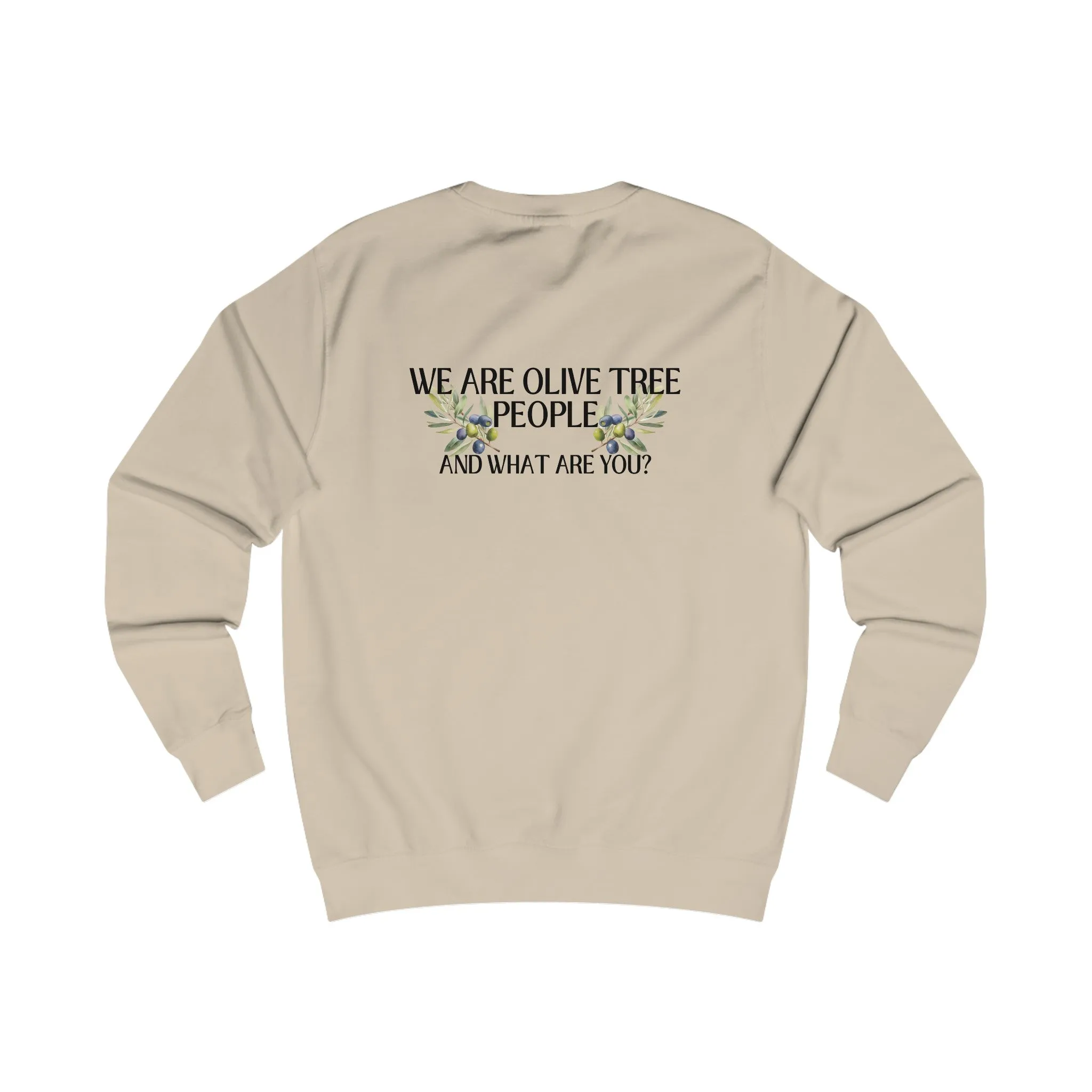Hydroxytyrosol / Chemical bonds / Oliveda olive tree people consultant gift / Unisex Sweatshirt