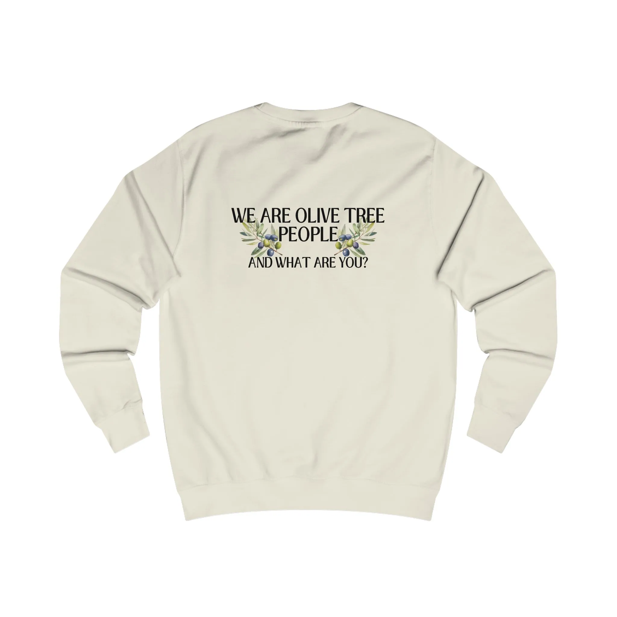 Hydroxytyrosol / Chemical bonds / Oliveda olive tree people consultant gift / Unisex Sweatshirt