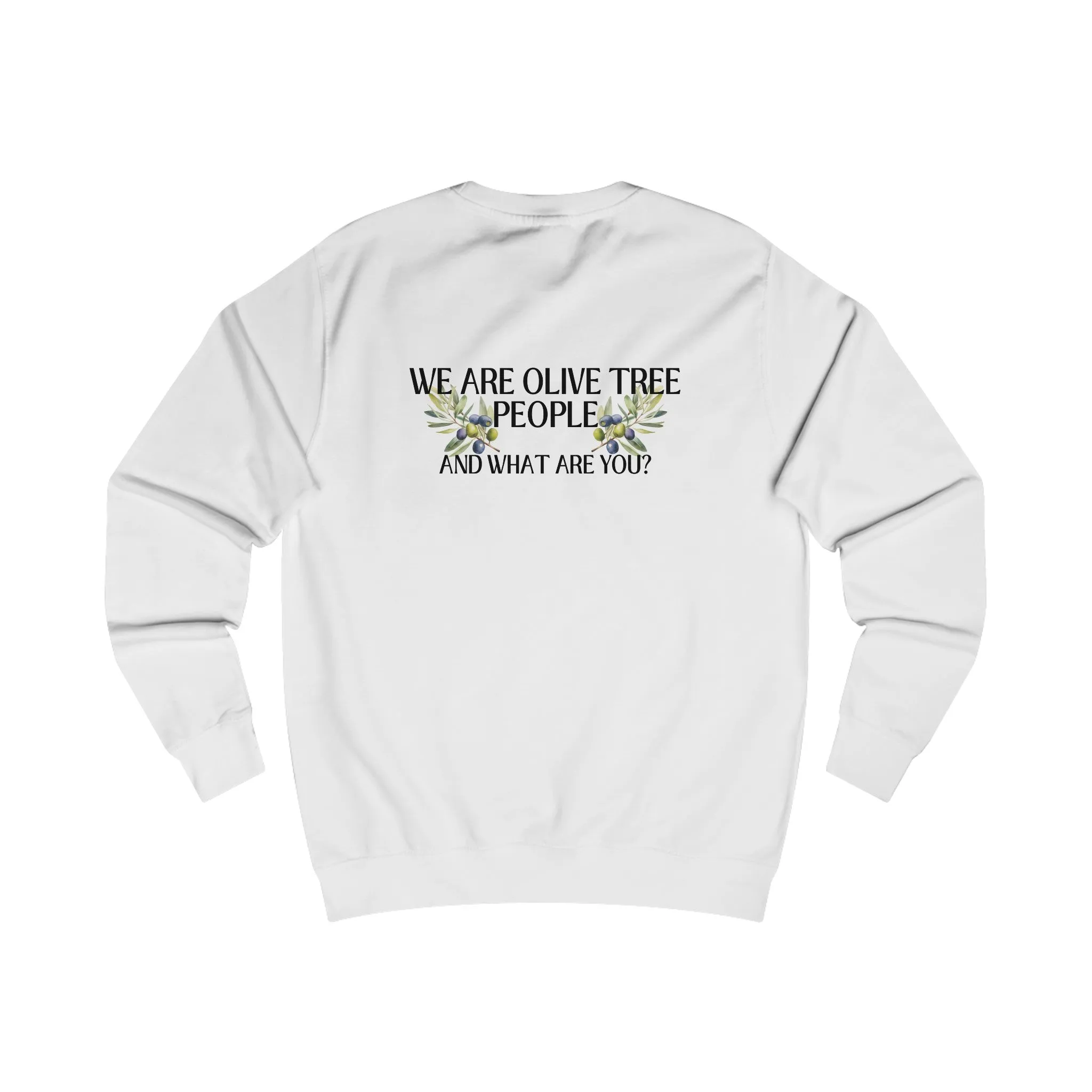 Hydroxytyrosol / Chemical bonds / Oliveda olive tree people consultant gift / Unisex Sweatshirt