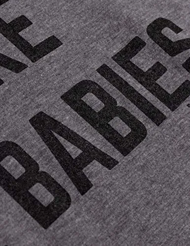 I Make Cute Babies | Funny New Mom Mother's Day Mama Mommy Humor Women's T-Shirt-(Vneck,M) Sport Grey