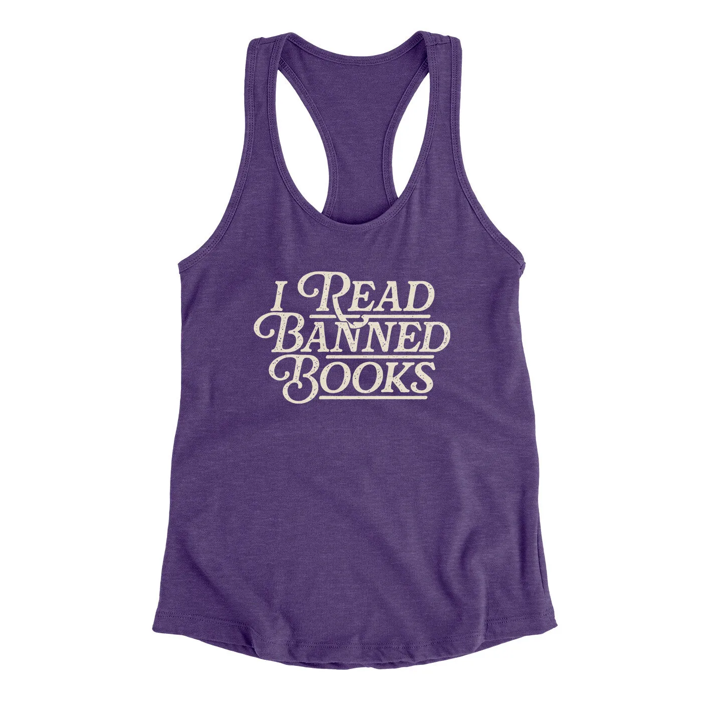 I Read Banned Books Women's Racerback Tank
