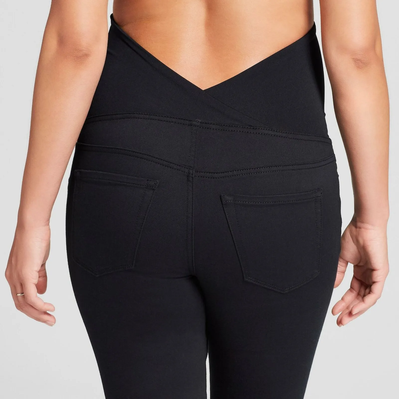 Isabel Maternity by Ingrid & Isabel Crossover Panel Skinny Jeans