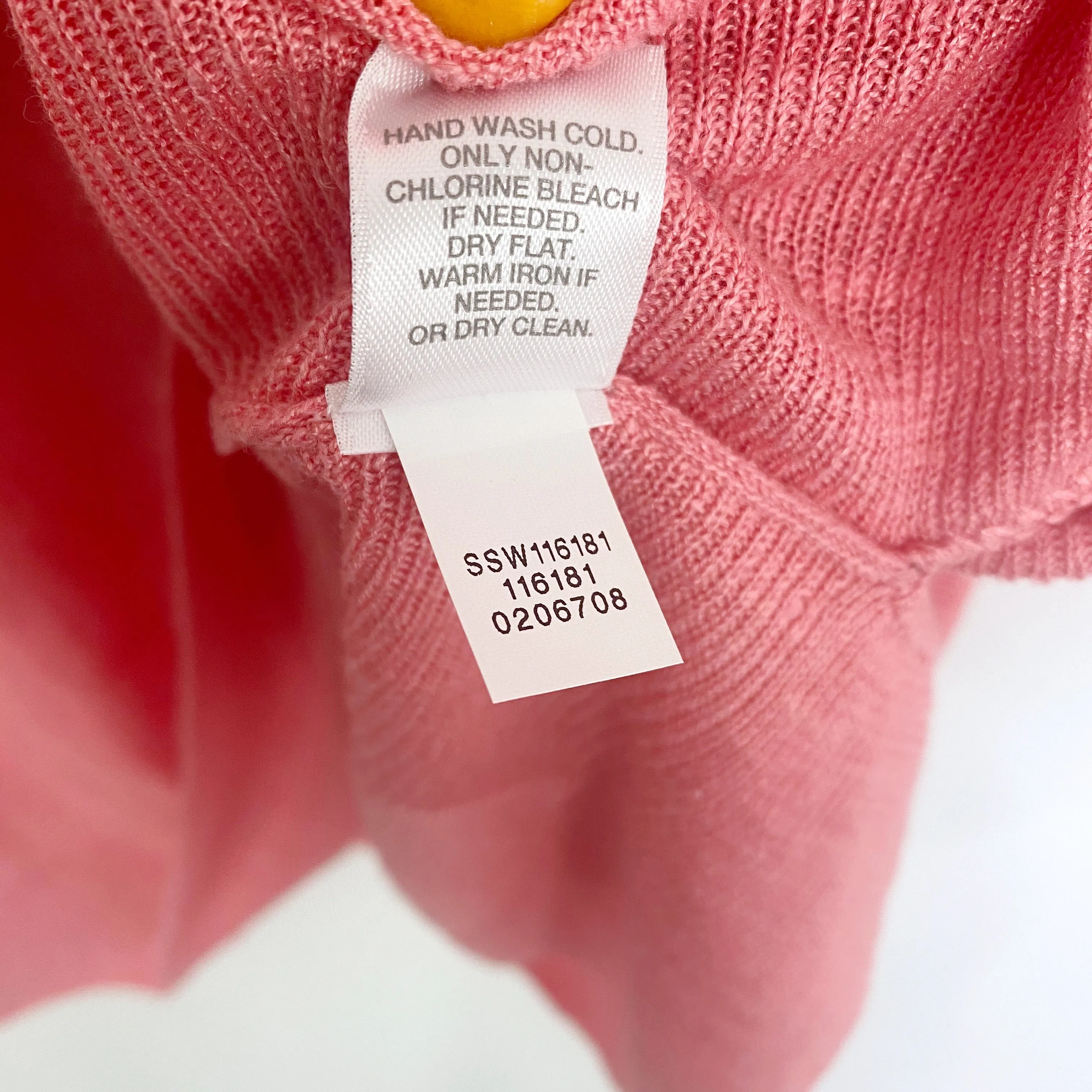 J Jill Pink Linen Boatneck Knit Sweater