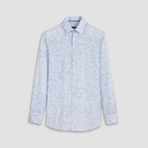 Julian Abstract Linen Shirt