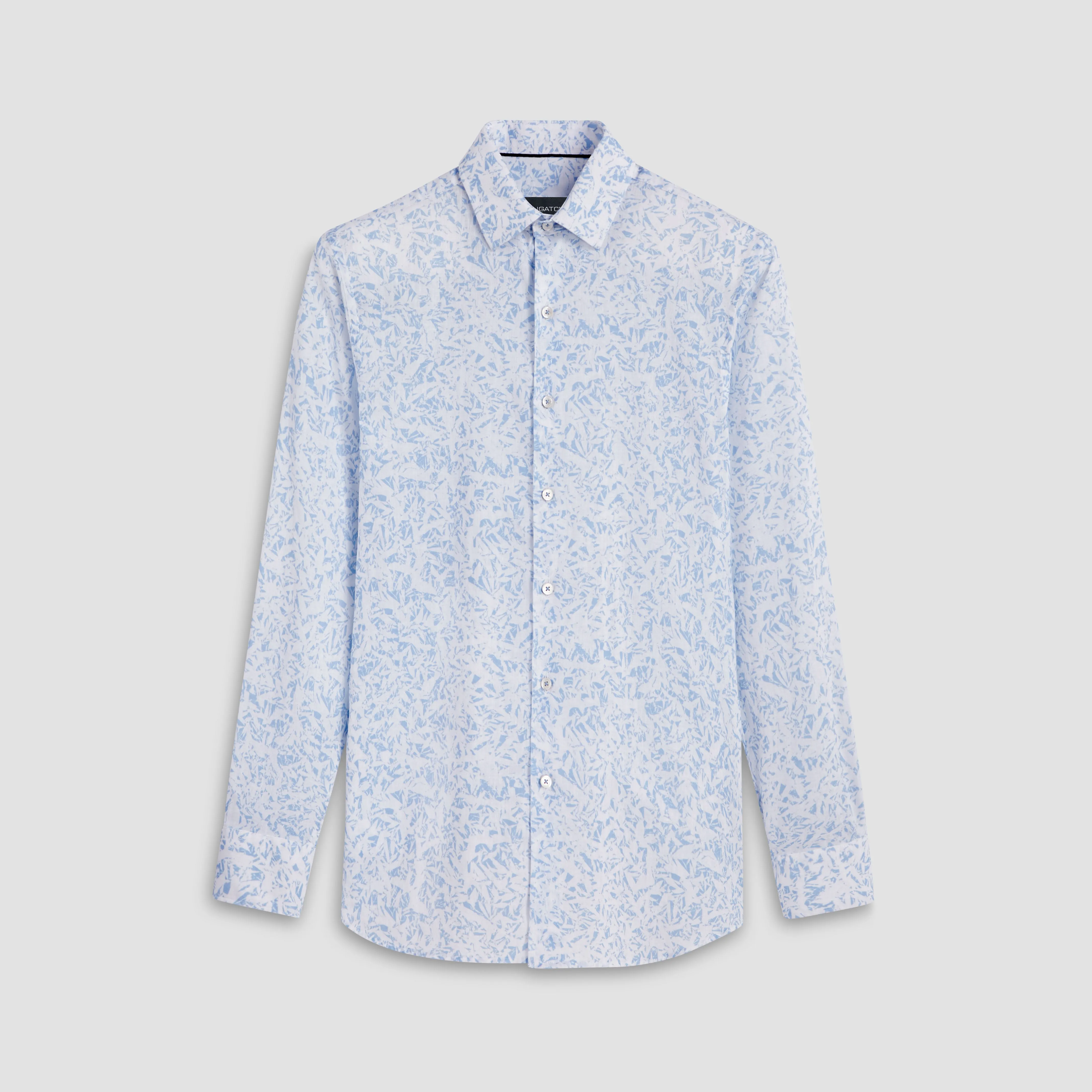 Julian Abstract Linen Shirt
