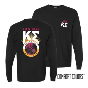 Kappa Sig Retro Worldwide Long Sleeve Tee